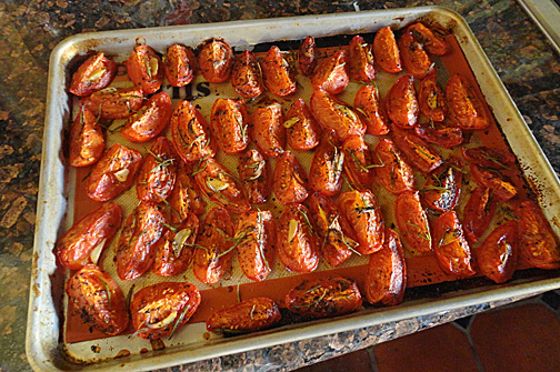 Roasted tomatoes