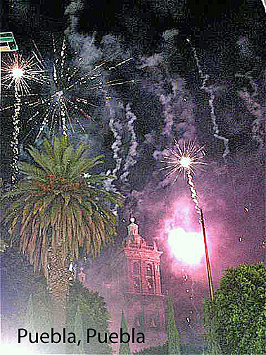 puebla fireworks zocalo