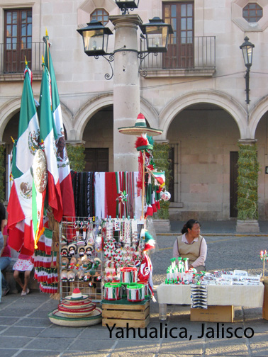 yahualica patriotic souvenir vendor