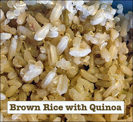 brown rice quinoa