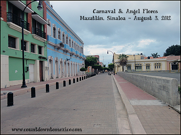 Mazatlan Street Upgrades August 2012