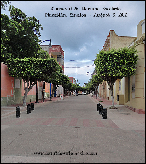 Mazatlan Street Upgrades August 2012