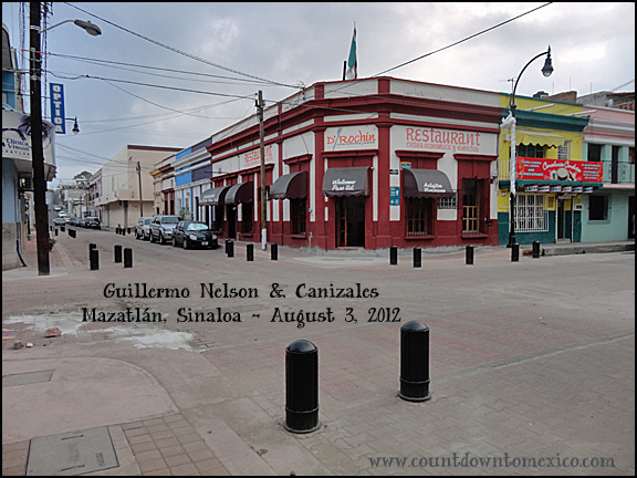 Mazatlan Street Upgrades August 2012