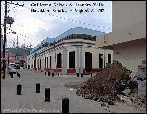 Mazatlan Street Upgrades August 2012