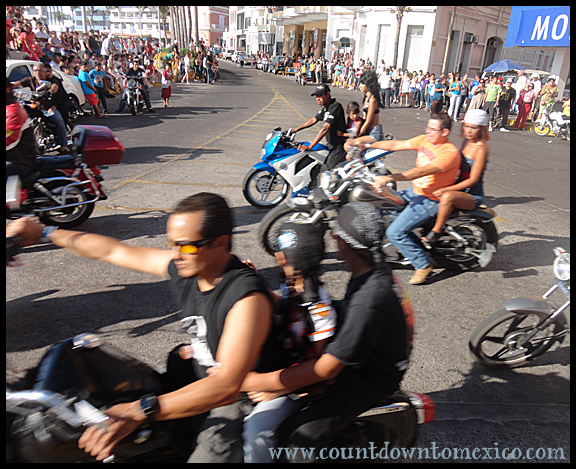 Mazatlan Moto Parade 2012